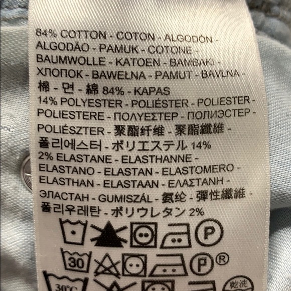 Levi’s skinny leg light wash jeans - Picture 8 of 8